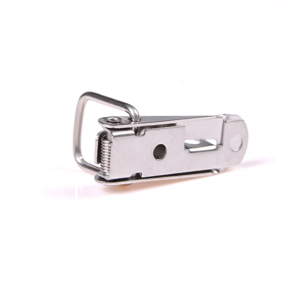 Cabinet Boxes Spring Loaded Latch Catch Toggle Locks Hasp Iron For Sliding Door Window 1PCS 27*74mm |
