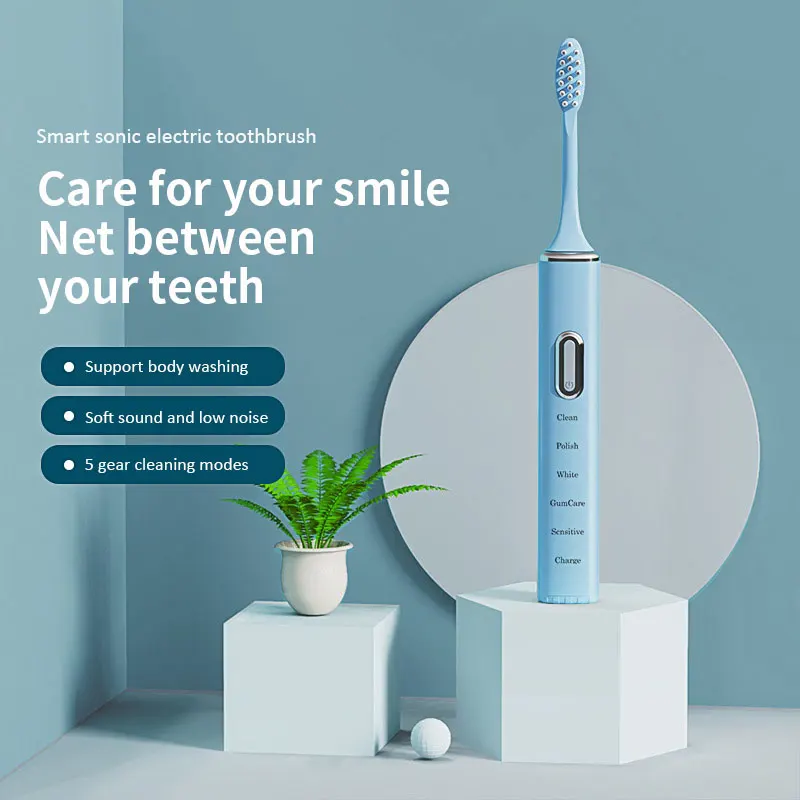 

Зубная щетка Ультразвуковая электрическая с зарядкой от USB, 2021