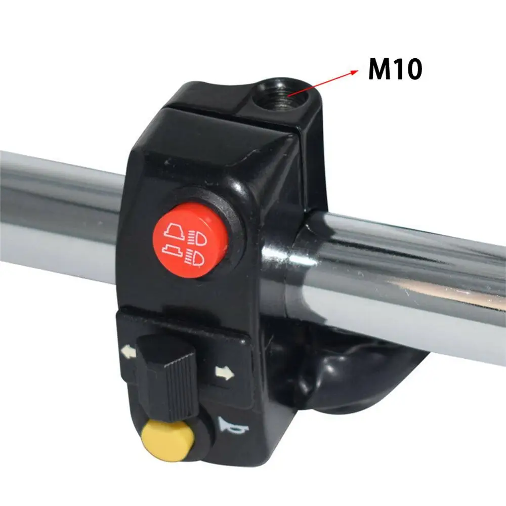 7/8 &quotAC/DC 12V светодиодные фары/поворотные сигнальные огни/рог 3 в 1 Универсальный