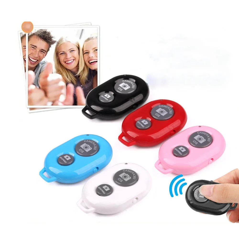 Bluetooth Remote Control Button Wireless Controller Self-Timer Camera Stick Shutter Release Monopod Selfie for ios Android