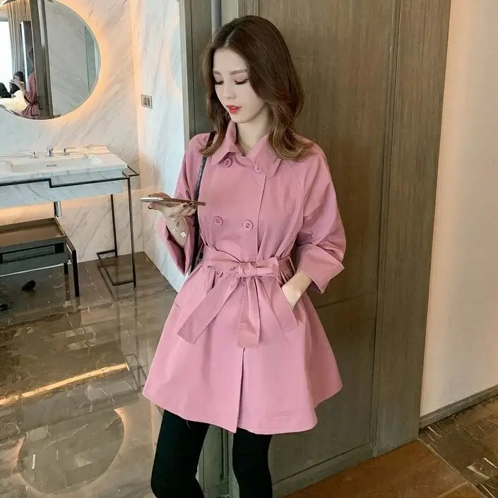 Тренчкот женский осенний мешковатый | Женская одежда