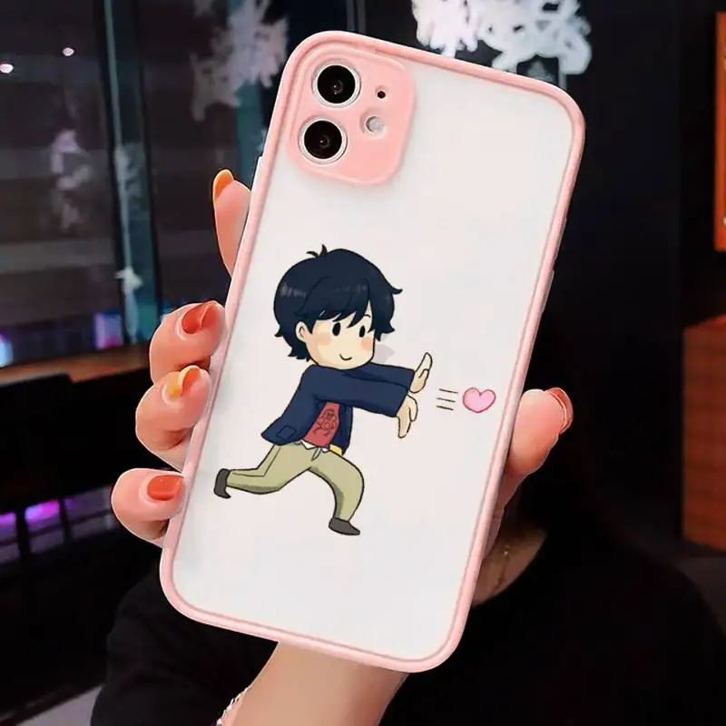 

Japanese Anime Banana Fish Anime Phone Cases Matte Transparent for iPhone 7 8 11 12 s mini pro X XS XR MAX Plus cover funda