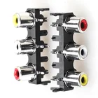 2612 шт., гнездовые аудиоразъёмы RCA, 15 мм