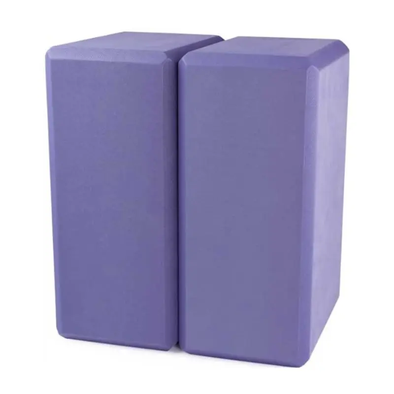 

2pcs Yoga Block High Density EVA Foam Block for Yoga Pilates Meditation Fitness
