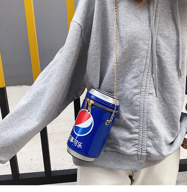 Сумки через плечо 2019 женский пакет Cola цепочка для мобильного телефона Наклонная