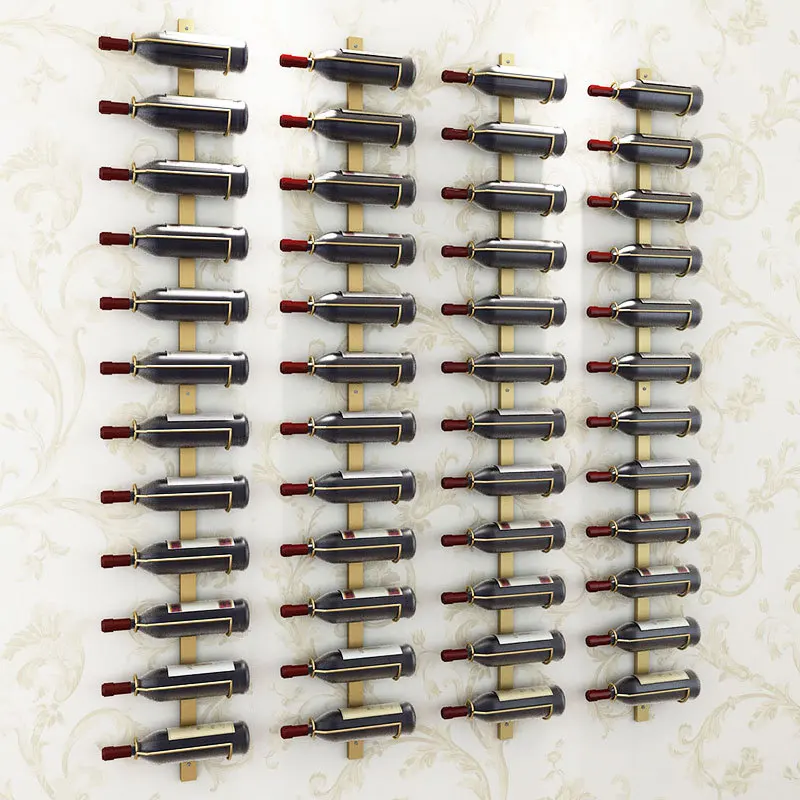 Железная настенная Винная стойка креативная для винных бутылок держатель бара