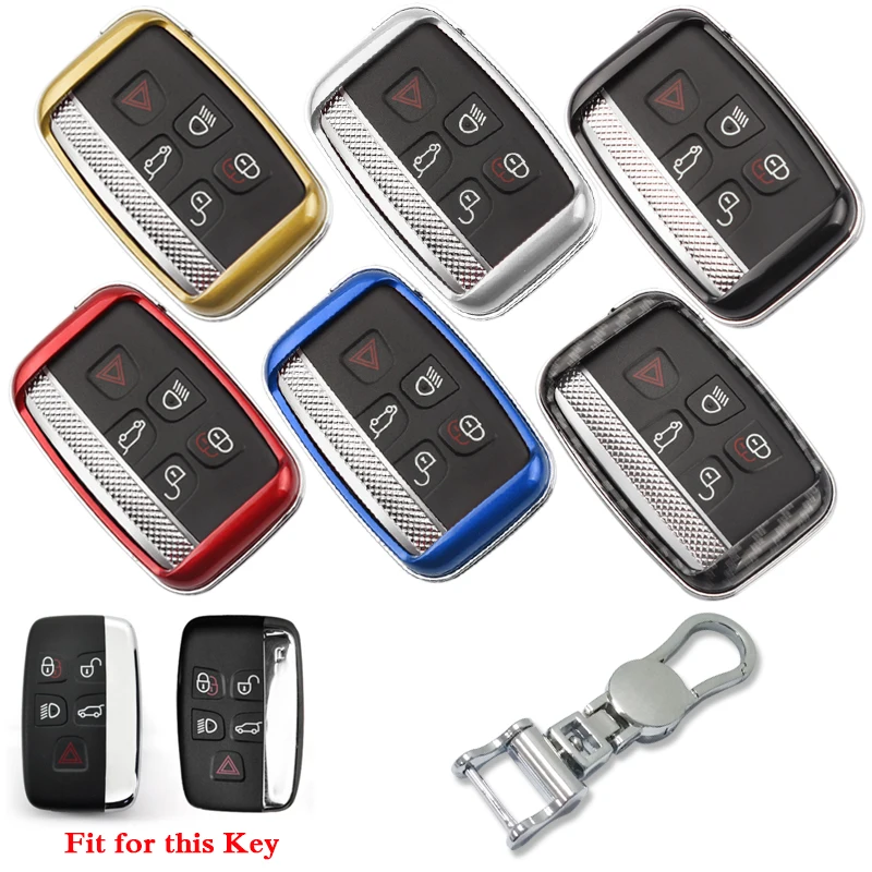 Чехол для автомобильного ключа из цинкового сплава + чехол АБС пластика Land Rover A9