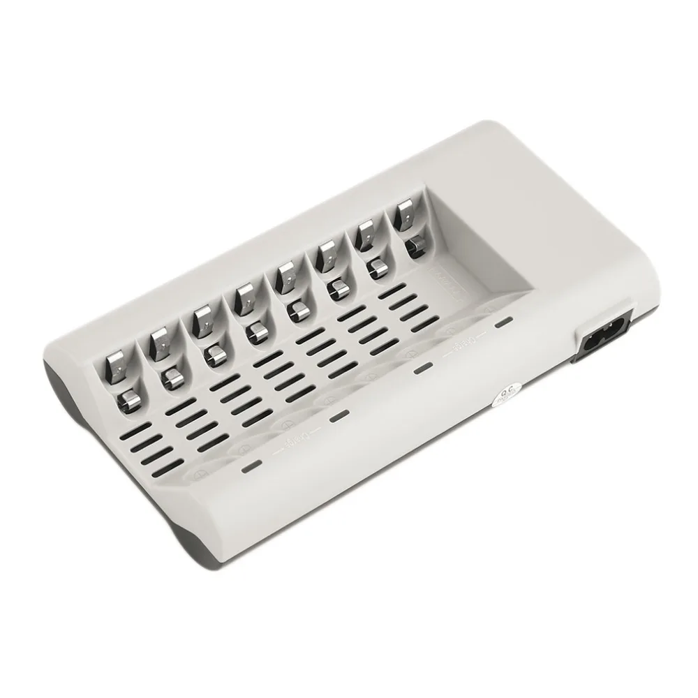 ЕС Plug 8 слотов зарядное устройство для AA/AAA Ni-MH/Ni-Cd аккумуляторные батареи