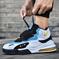 2021 new men air cushion running shoes outdoor breathable casual sports shoes fashion sneakers high top basketball shoe