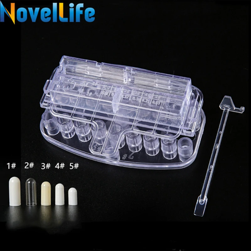 7 отверстий ручной капсула доска для наполнителя машина Размеры на возраст 1 2 3 4 5