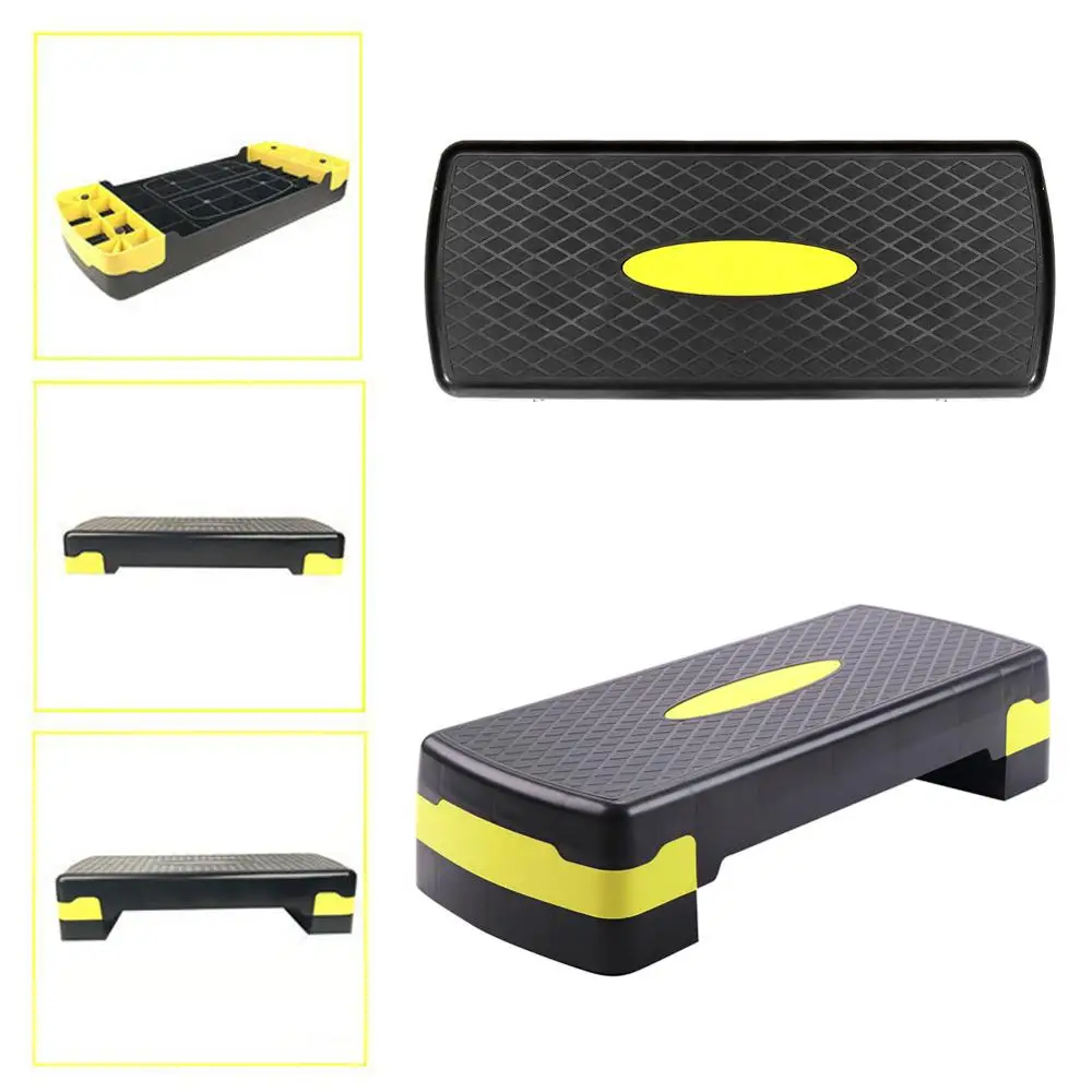 Регулируемый Фитнес Степ для занятия аэробикой Non slip кардио Йога педаль шаговый
