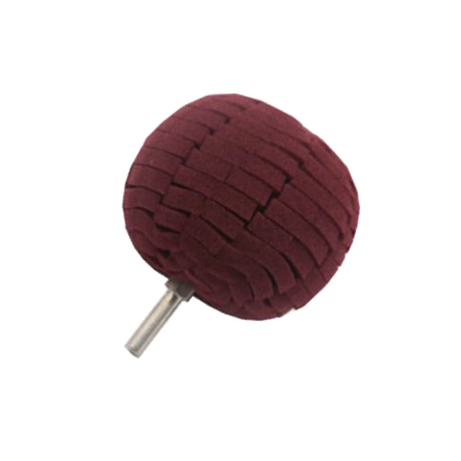 Полировочный абразивный шар 3 дюйма Диаметр шлифовального колеса с хвостовиком