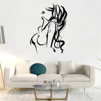 hot sexy girl naked woman abstract nude wall stickers vinyl home decor removable bathroom self adhesive mural bedroom decal