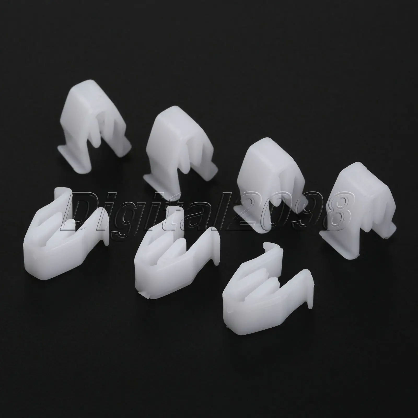 20x Передняя решетка литые зажимы авто крепеж зажим отделка панели фиксатор для