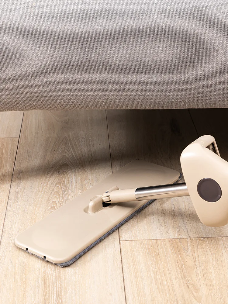 Телескопическая напольная плоская Швабра волокнистая ткань для домашнего