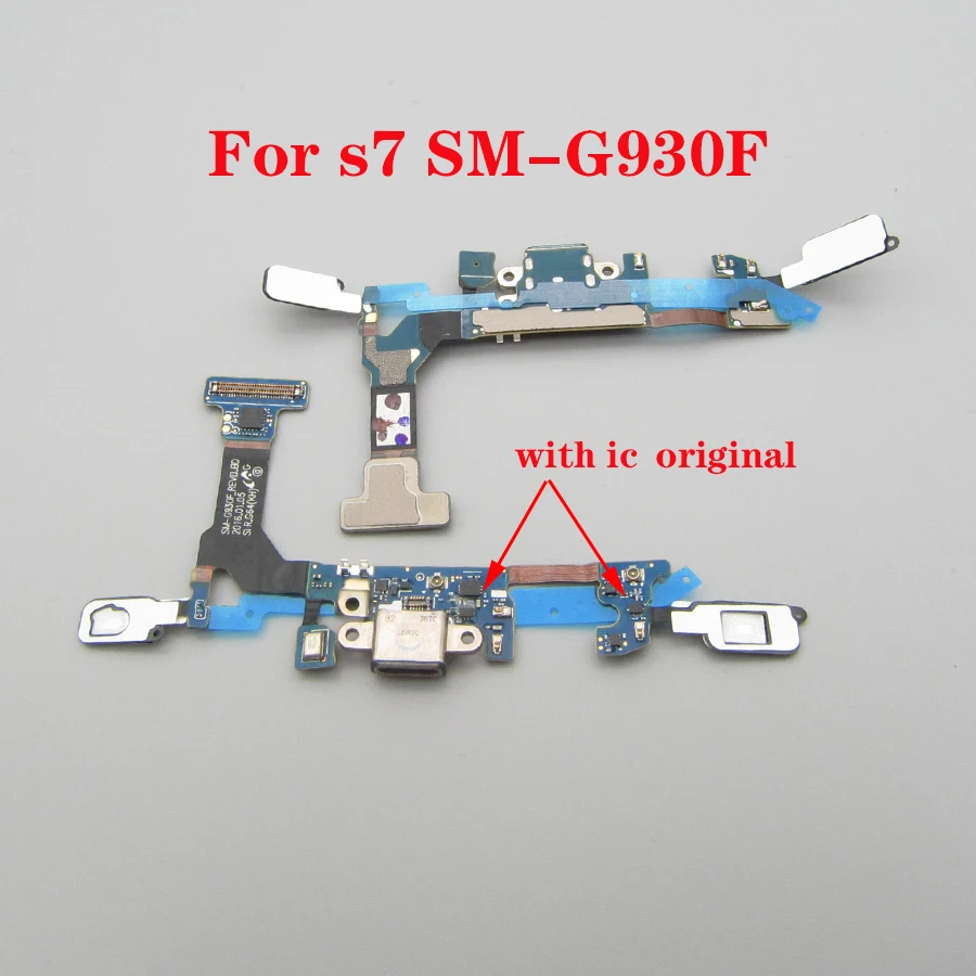 

1pcs For Samsung Galaxy S7 Edge G930F G935F Original USB Charging Port PCB Board Charger Dock Connector Flex Cable