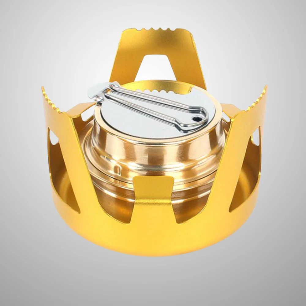 1 шт. спиртовая плита ветрозащитная мини-размер практичная портативная