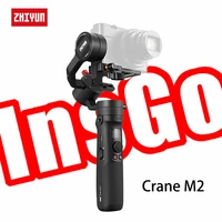 zhiyun crane m2 3 axis gimbals handheld stabilizer for smartphone iphonesamsunghuaweixiaomiaction cameras