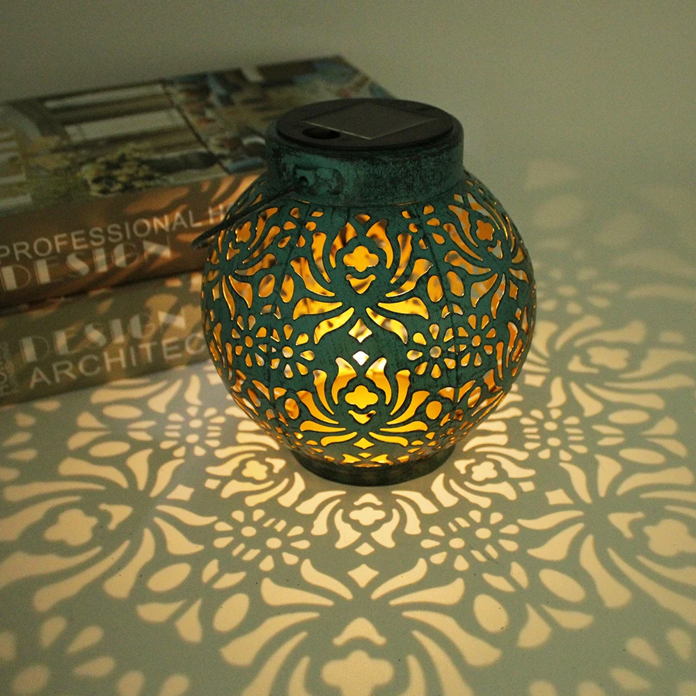 

2020 Waterproof LED Solar Lamp Motorized Lantern Outdoor Solar Garden Light Dancing Flickering Flame Landscape Yard