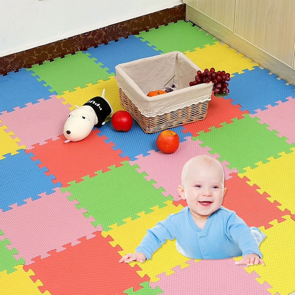 Baby Crawling Play Mat Educational Alphabet Game Rug For Children Puzzle Activity Gym Thick Carpet Eva Foam Kid interactive Toy | Игрушки и