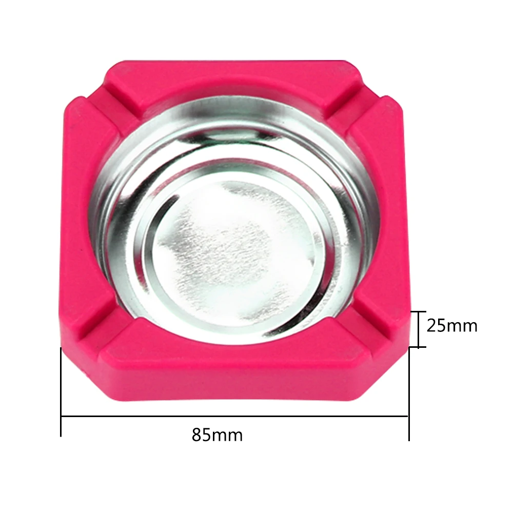 

Ash Storage Cigarette Cigar Accessories Creative Plastic square ashtray Cigarette Accessories Cigarette Tray