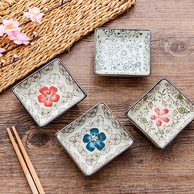 Китайские керамические блюда из соевого соуса приправа суши маленькая тарелка