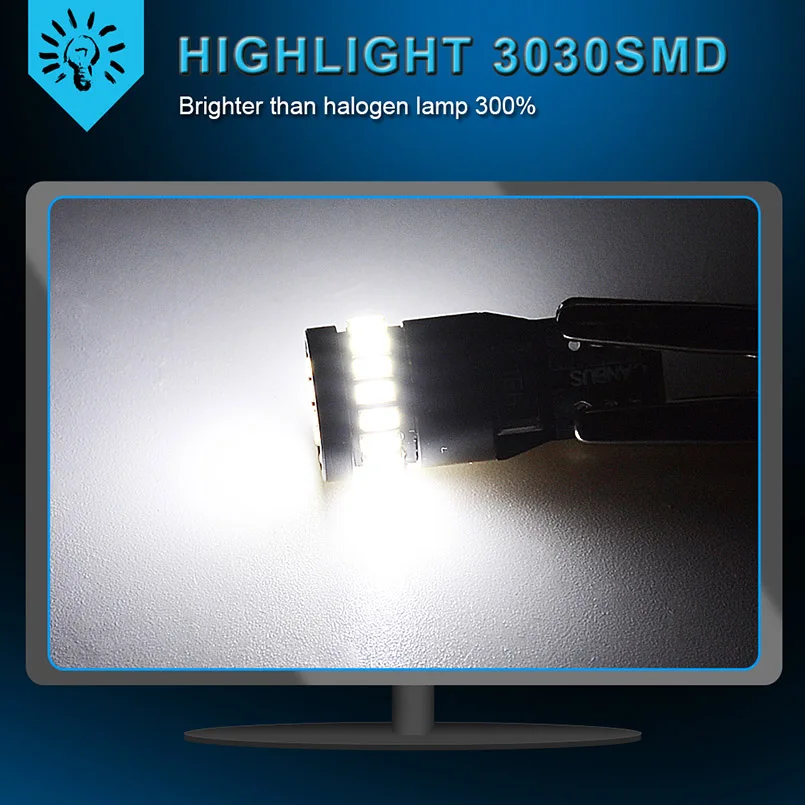 2pcs W5W T10 LED Canbus bubls 168 194 led Clearance Parking Lights Bulbs For Mercedes Benz W203 W205 W210 W212 W221 W124 W163 A |