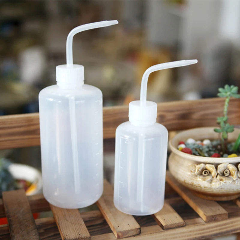 

250/500ML Squeeze Bottle Succulent Potted plant Watering pot Portable Plastic Sauce Liquid Dispenser Non-Spray Watering Tool