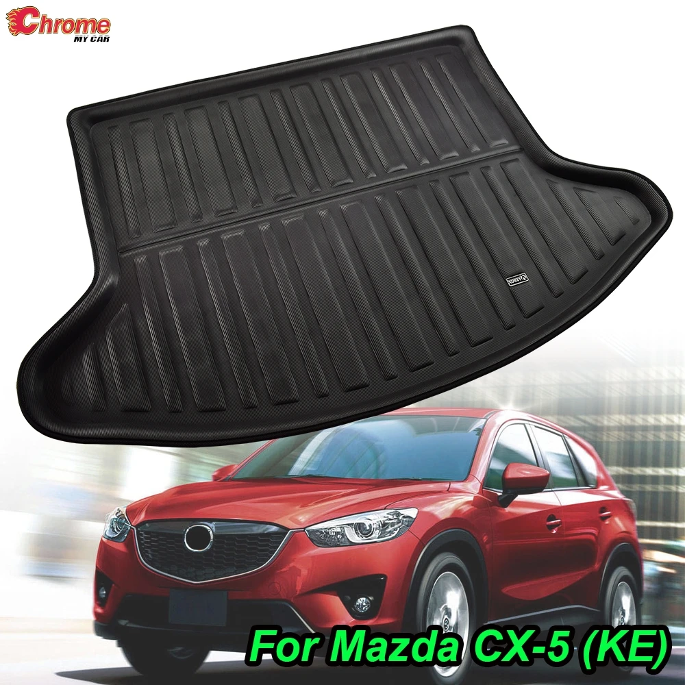 Коврик для Mazda CX-5 CX5 KE 2012 2013 2014 2015 2016 коврик багажника напольный лоток ковровая