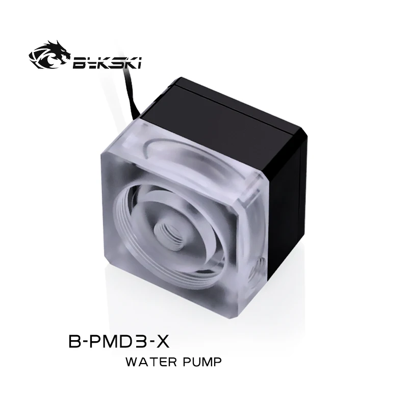 

Bykski PC water cooling DDC pump Automatic speed regulation Flow Rate 600L/h,head 6 Meters water cooler building B-PMD3-X