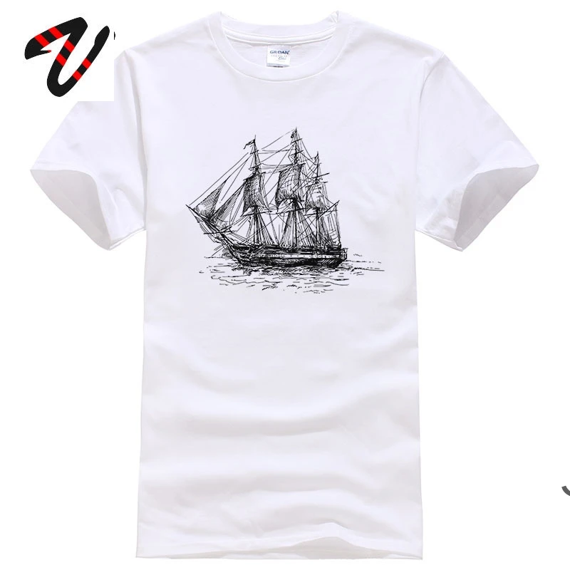 

Мужские топы с принтом "корабль", "волна", "Океан", Повседневная футболка большого размера, футболки, цельные футболки с японским аниме, новая ...