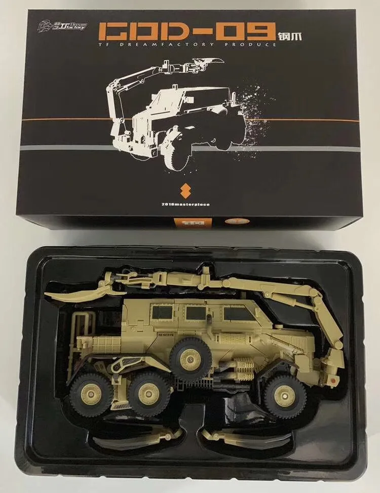 With Retail Box TF Dreams GOD-09 Трансформация игрушки фильм Классический MP рычаг Коллекция фигурка робот Деформация Модель подарки - Цвет: With Retail Box
