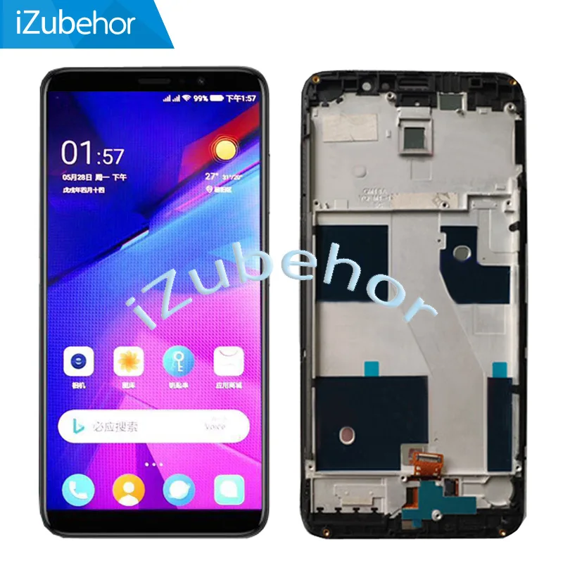 ЖК дисплей 5 99 дюйма для Gome Fenmmy Note C72 2018X38A экран с дигитайзером и сенсорным экраном