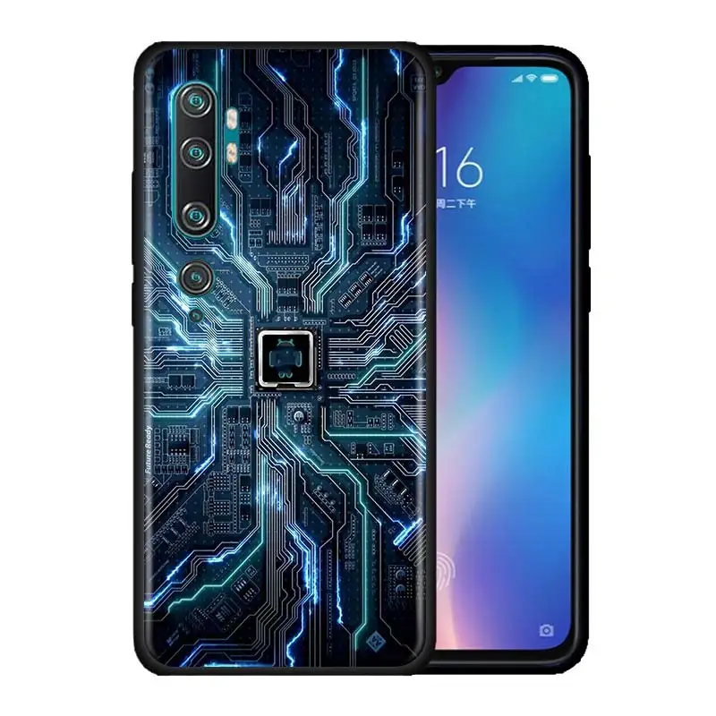 Case For Xiaomi Mi Poco X3 NFC M3 9T Note 10 Lite 5G 9 Pro 10T CC9 11 F3 Back Phone Cover Soft Shell Capa Camera Cassette Music