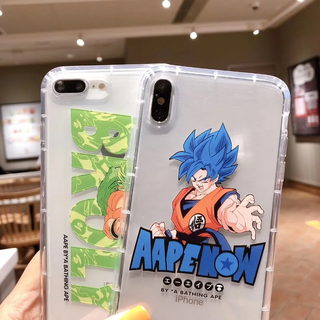 Трехмерный рельефный силиконовый чехол для телефона с принтом Dragon Ball Goku iPhone11 pro max