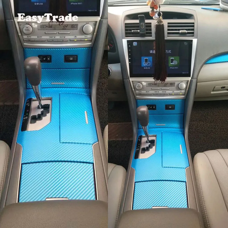 Аксессуары наклейка на автомобиль для Toyota Camry 2007 комплект из углеродного волокна