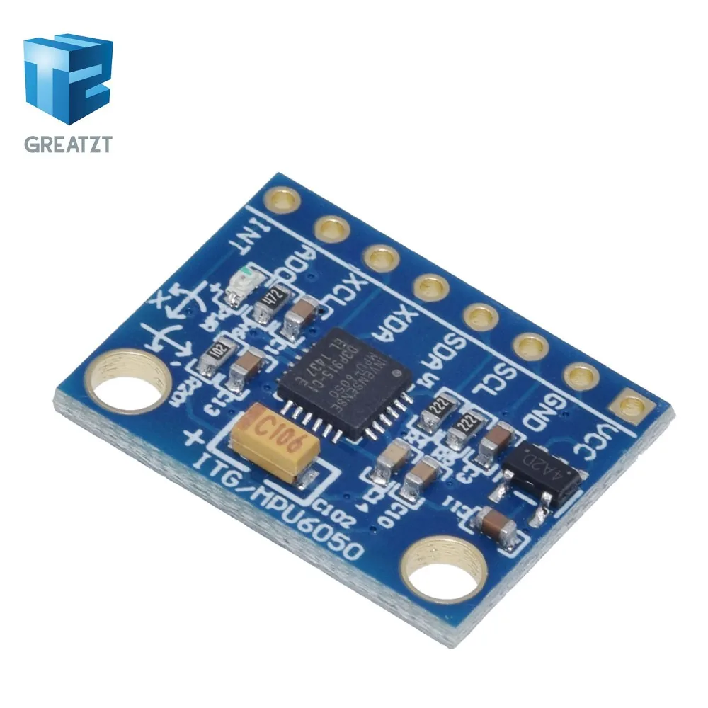 GY-521 MPU-6050 MPU6050 Модуль 3 оси аналоговый гироскоп Датчики+ 3 оси акселерометр модуль