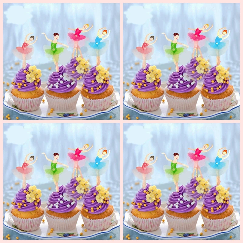 480 шт. балетные костюмы для танцев девочек Кружевное платье принцессы капкейк