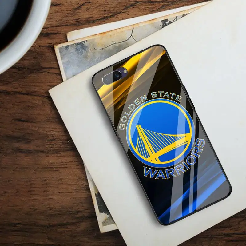 

Team Of Golden State Warriors Phone Case For OPPO F5 7 9 R17 11 9S Pro A 57 83 For VIVO Y91 55 69 11 71 Tempered glass