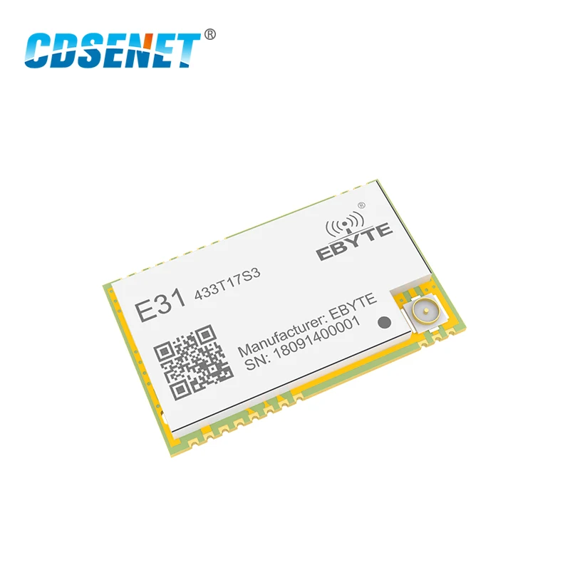Беспроводной приемопередатчик AX5243 SMD 433 МГц IoT UART стандартный разъем с отверстием