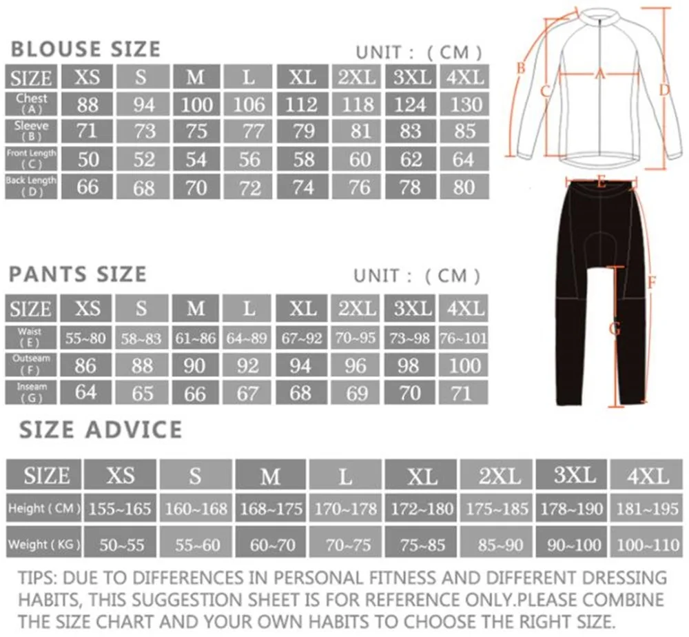 

2020 Ropa Ciclismo Warm Winter Thermal Fleece Cycling Clothes Bicycle Jersey Team Bike Bicycle Cycling Jersey Set