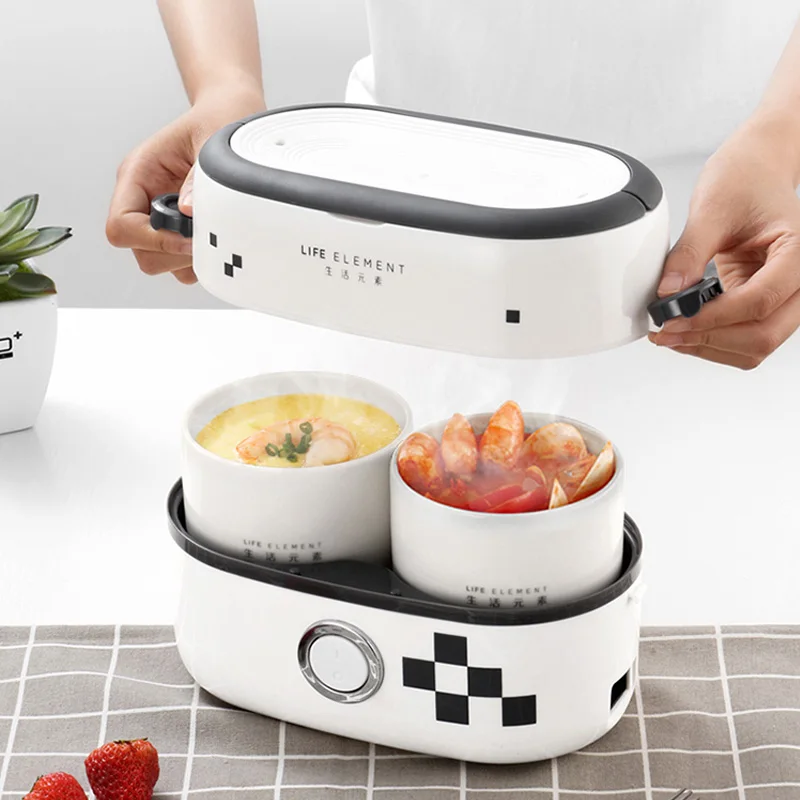 

Portable Multi-functional Electric Lunch Box Steam Heat Mini Rice Cooker Intelligent Automatic Household Kitchen 220v 250w