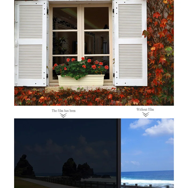 Антибликовая теплоизоляционная пленка против царапин Солнцезащитная для дома и
