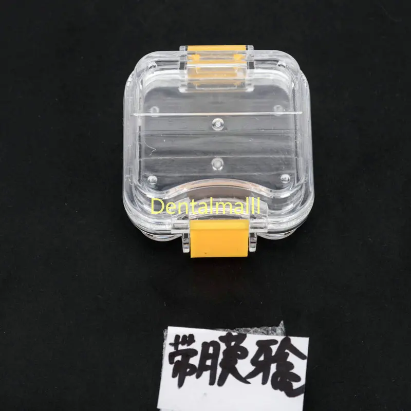 New 50pcs Plastic Membrane Tooth Box denture Tooth Box with Film High Quality Denture Storage Box