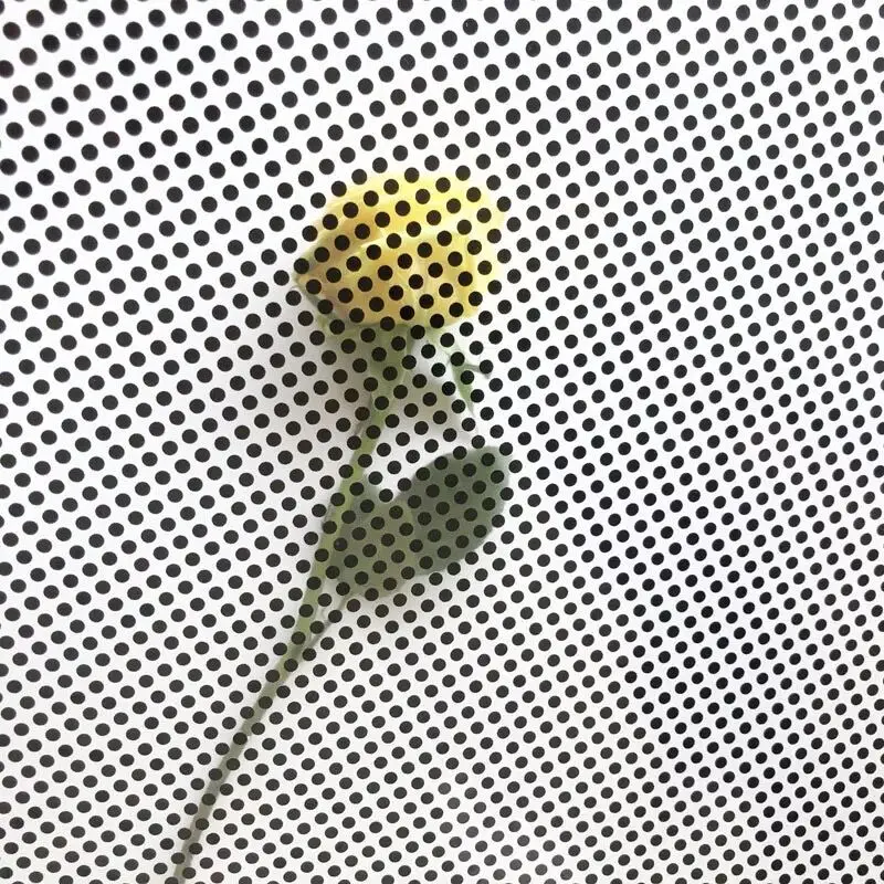 Односторонняя перфорированный винил оконная пленка для защиты поверхности