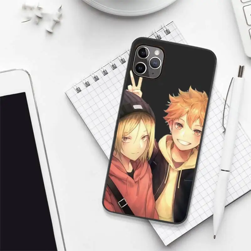 

Anime Kenma Kozume Of Haikyuu Phone Case for iPhone 7 8 11 12 Pro X XS XR Samsung A S 6 7 9plus 10plus 21s 71