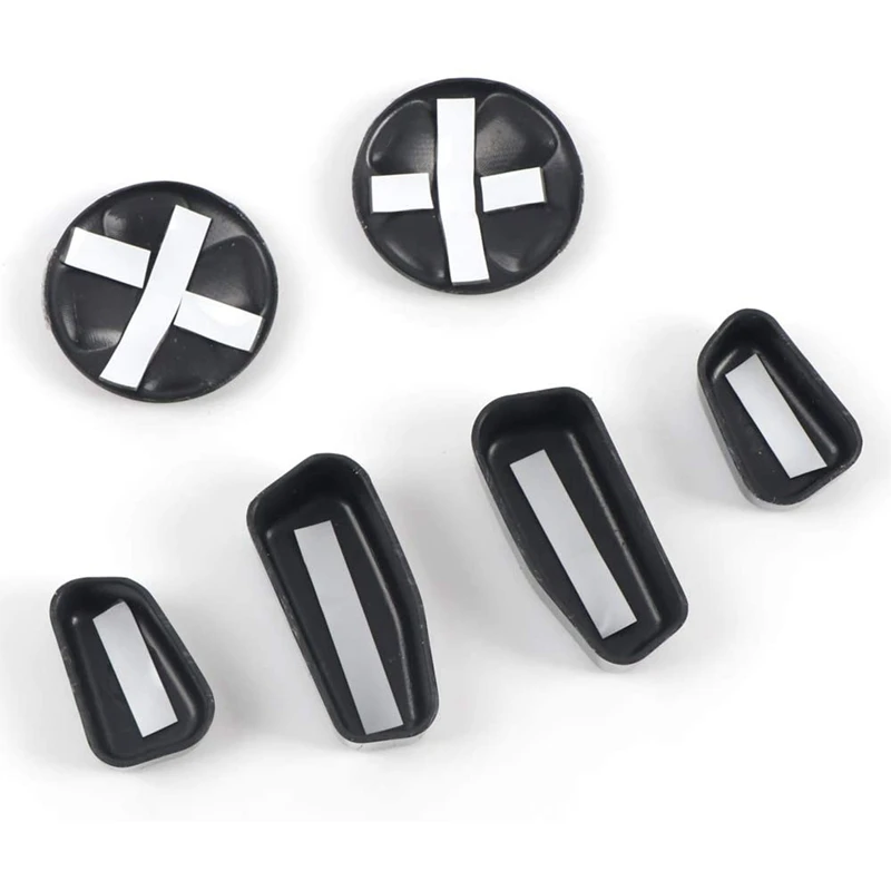 

for Dodge Ram 1500 2019 2020 Car Accessories Seat Adjustment Height Switch Control Button Cap Cover Trim Carbon Fiber