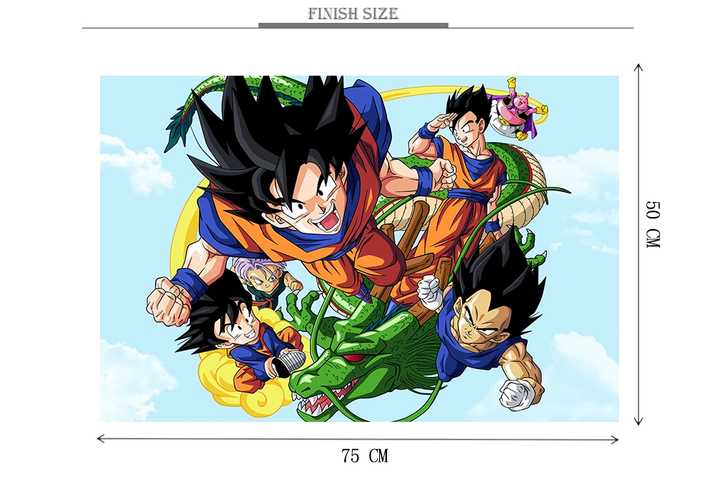 MOMEMO Dragon Ball деревянные головоломки для взрослых детей интересные игрушки 1000 штук деревянные головоломки мультфильм аниме головоломки игры игрушки