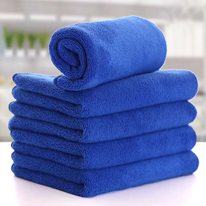 10 шт. полотенце для чистки автомобиля из микрофибры автомобильное моющее стекло