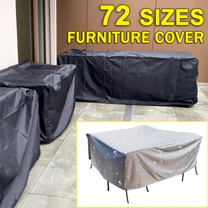 garden waterproof outdoor patio furniture set covers rain snow all purpose chair covers for sofa table chair dust proof cover free global shipping